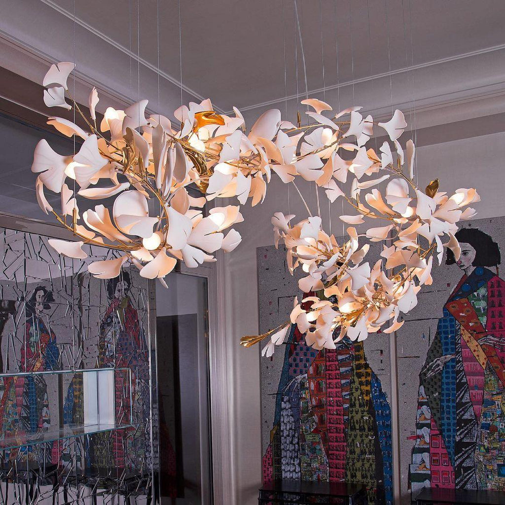 Erlenara Ceramic Chandelier-Moonnatur