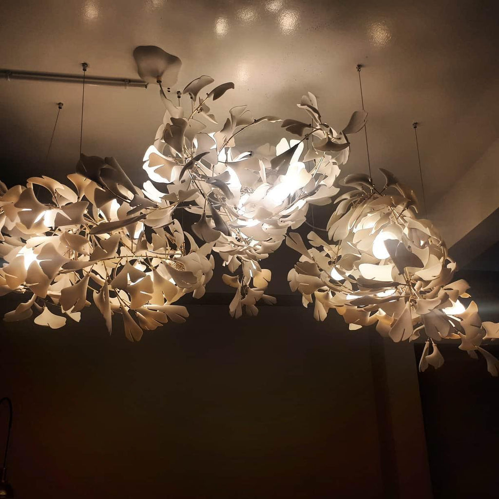 Erlenara Ceramic Chandelier-Moonnatur