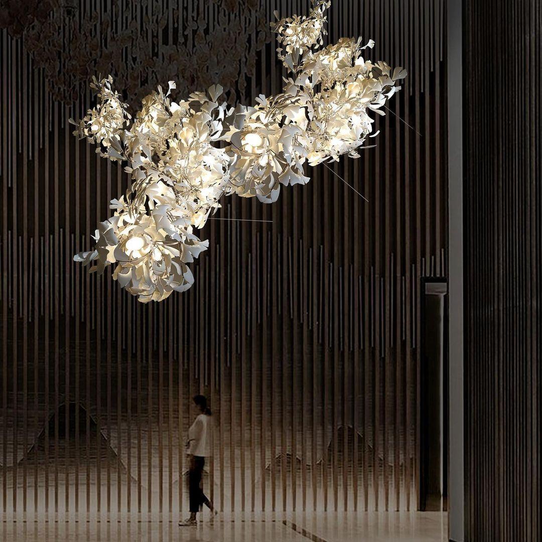 Erlenara Ceramic Chandelier-Moonnatur