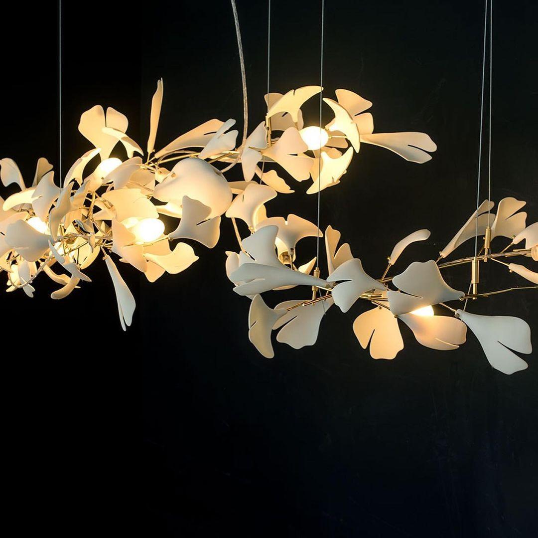 Erlenara Ceramic Chandelier-Moonnatur