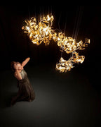Erlenara Ceramic Chandelier-Moonnatur