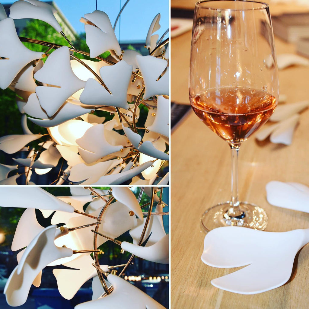 Erlenara Ceramic Chandelier-Moonnatur