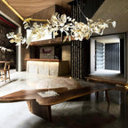 Erlenara Ceramic Chandelier-Moonnatur
