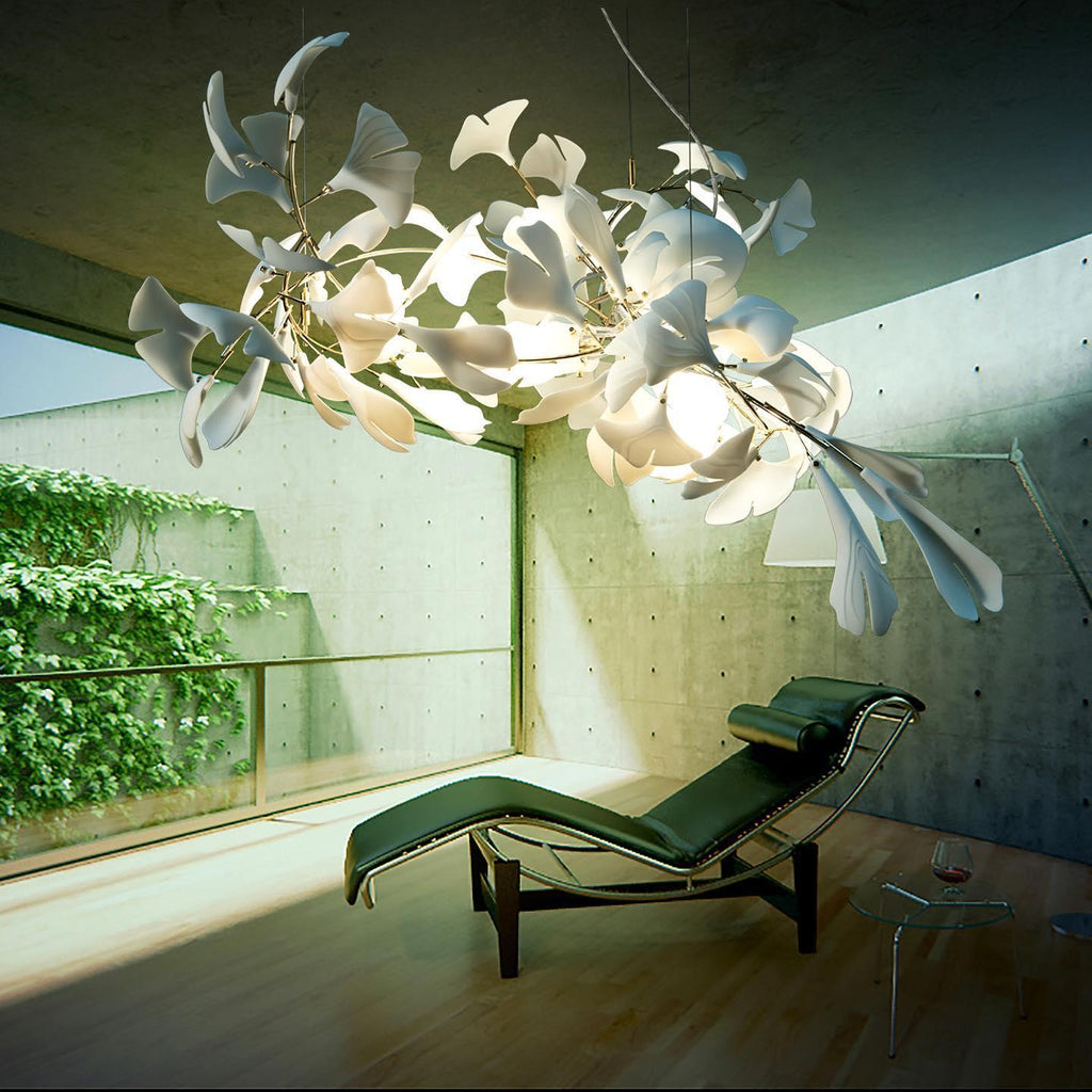 Erlenara Ceramic Chandelier-Moonnatur