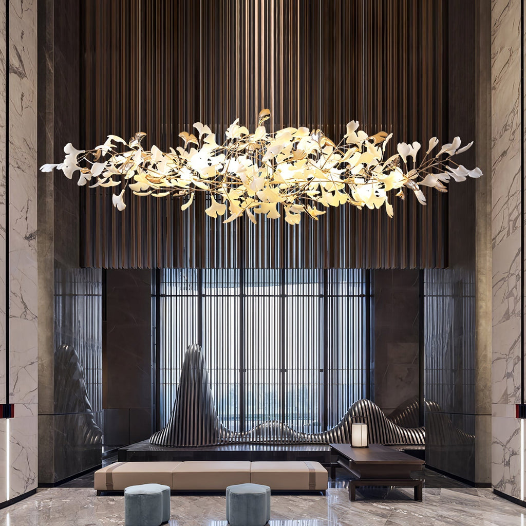 Nareneth Ceramic Chandelier-Moonnatur