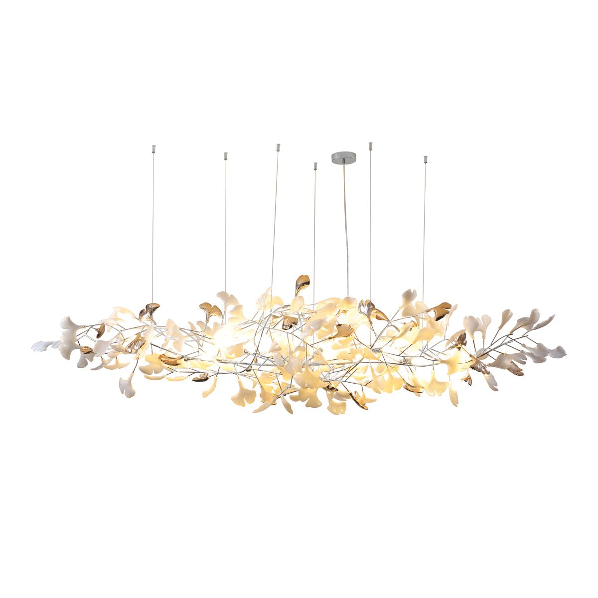 Nareneth Ceramic Chandelier-Moonnatur