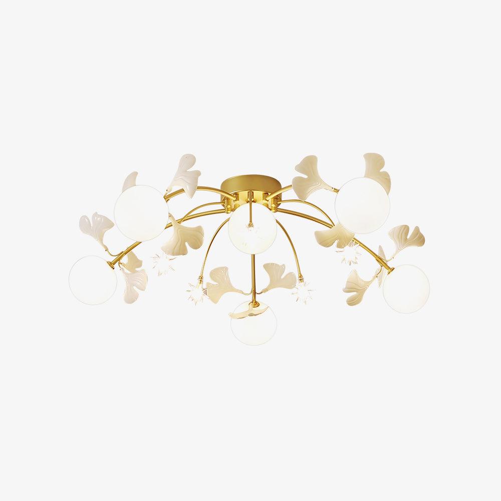 Maelella Glass Ceiling Light-Moonnatur