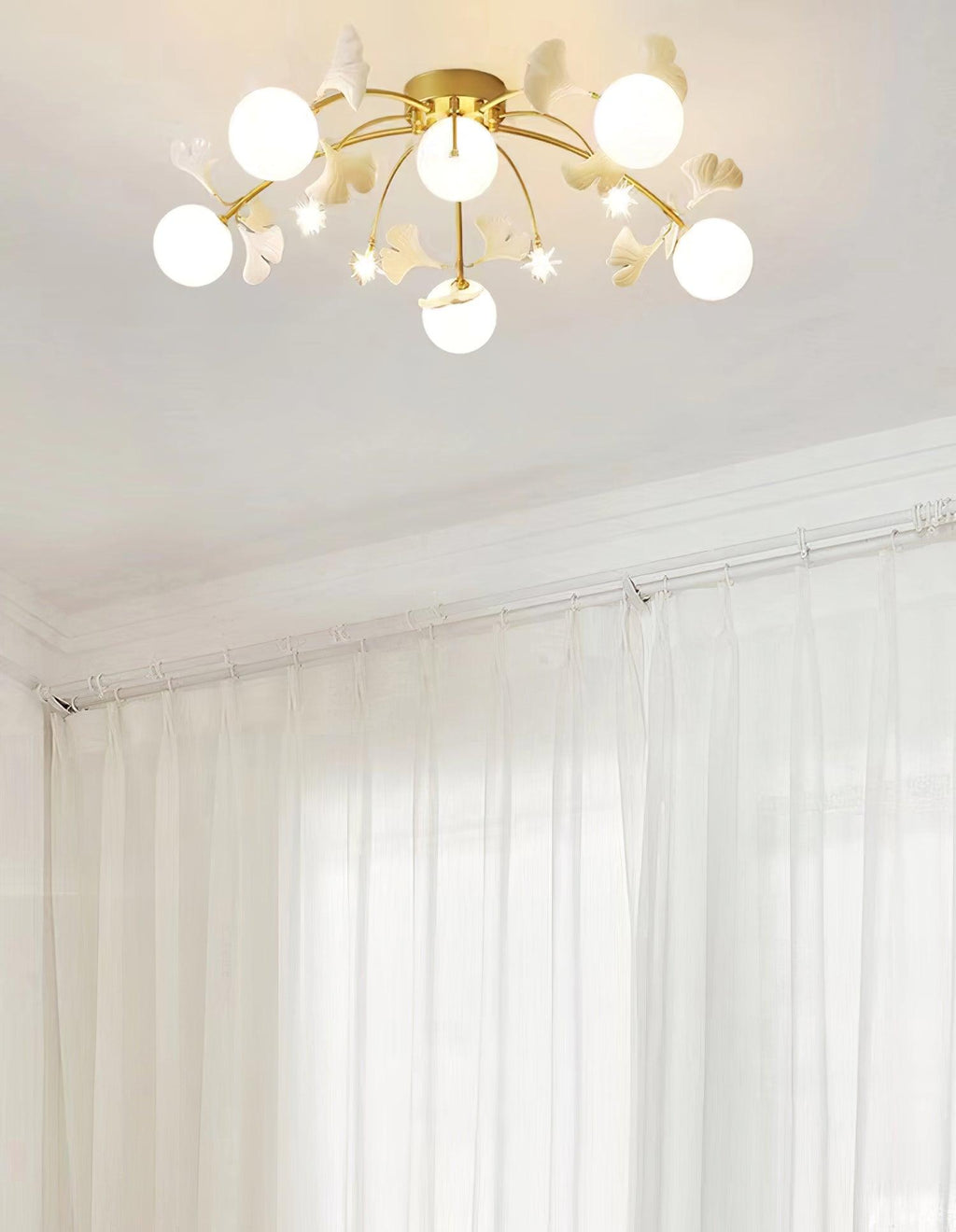 Maelella Glass Ceiling Light-Moonnatur