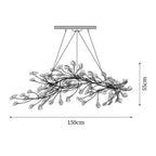 Erlenara Ceramic Chandelier-Moonnatur