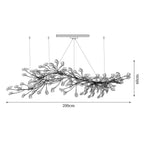 Erlenara Ceramic Chandelier-Moonnatur