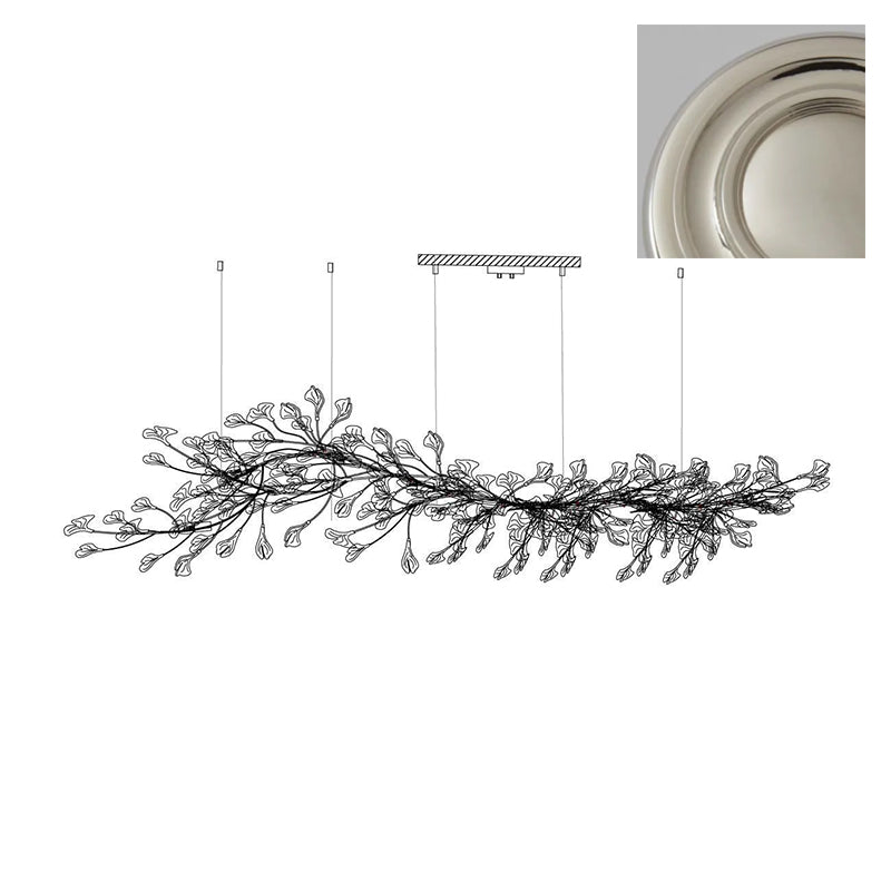 Erlenara Ceramic Chandelier-Moonnatur