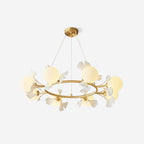 Berelenna Glass Chandelier-Moonnatur