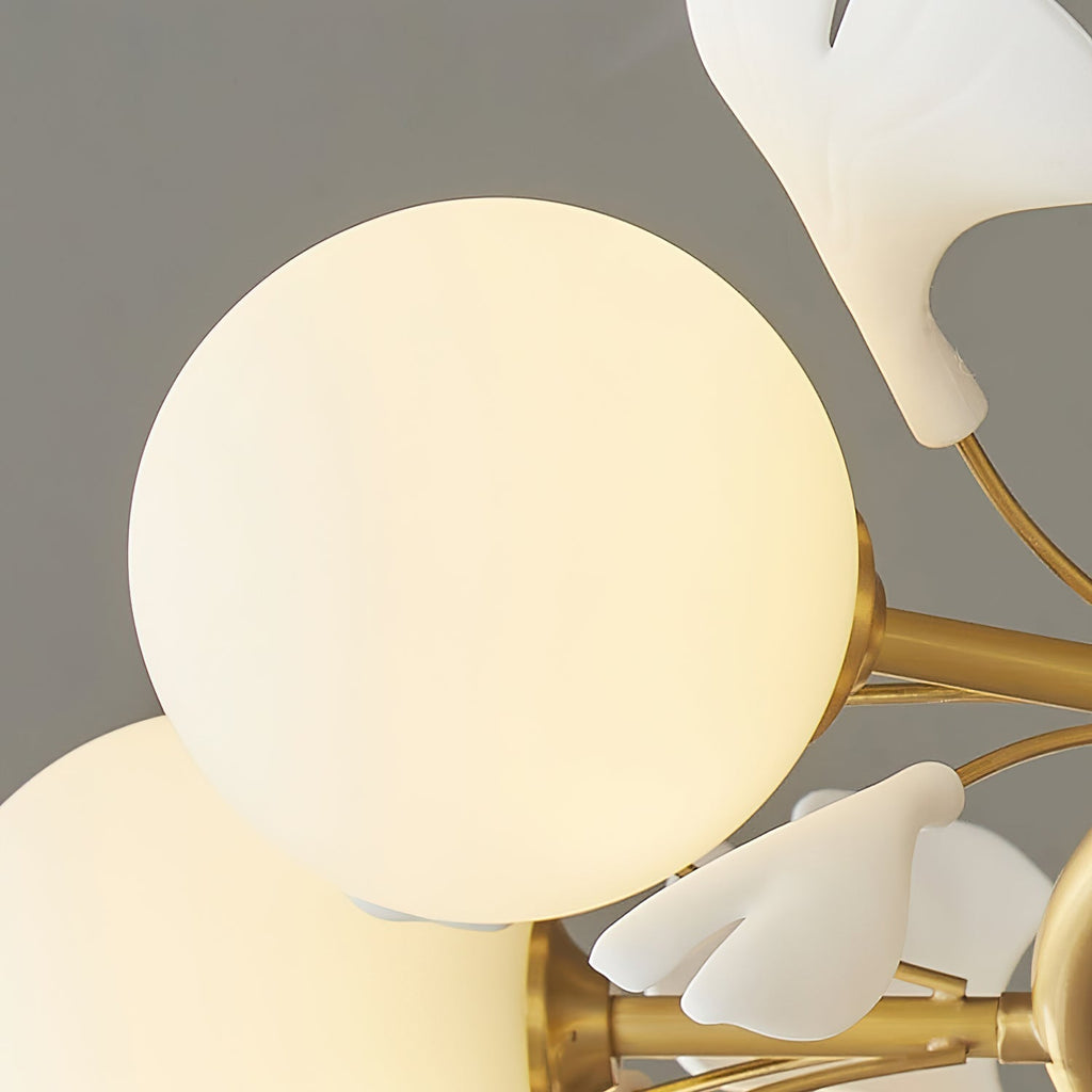Berelenna Glass Chandelier-Moonnatur