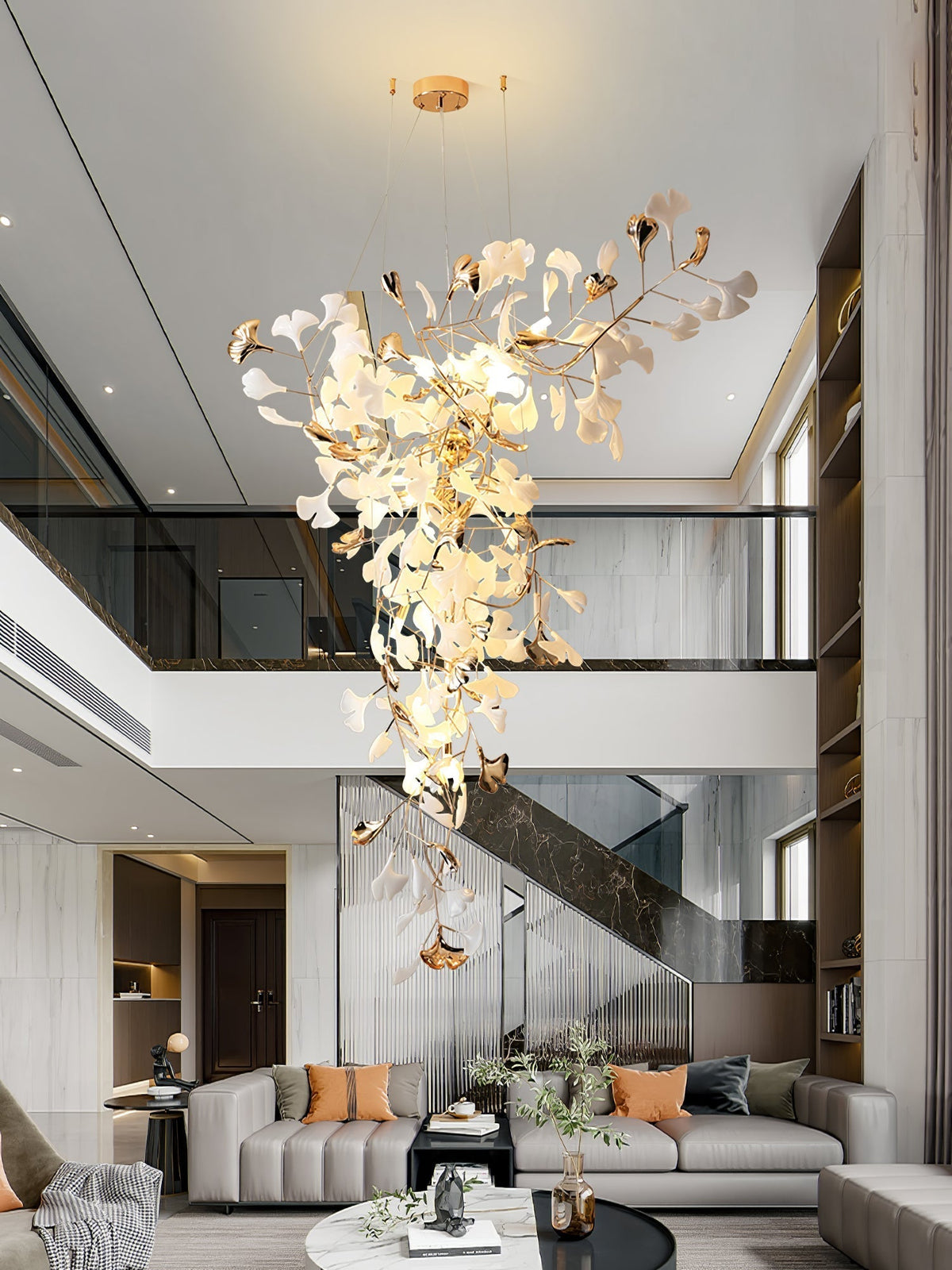 Camberhill Ceramic Chandelier-Moonnatur