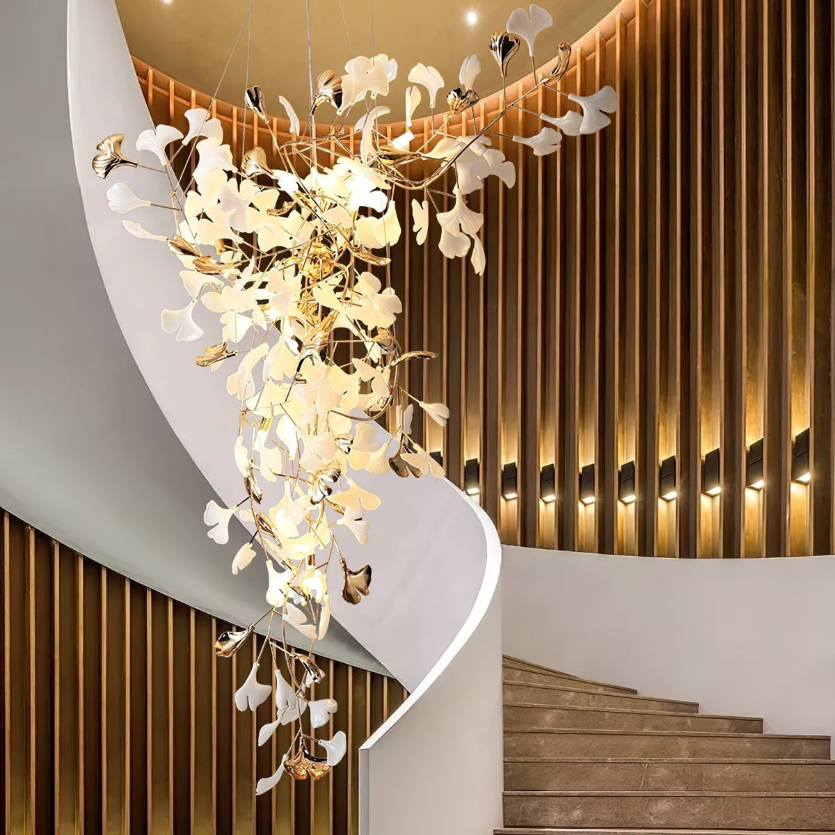 Camberhill Ceramic Chandelier-Moonnatur