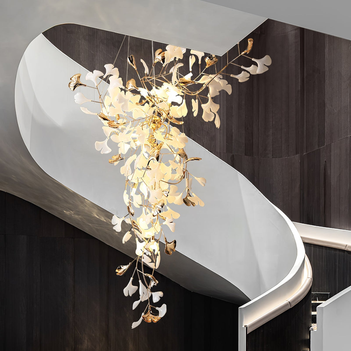 Camberhill Ceramic Chandelier-Moonnatur