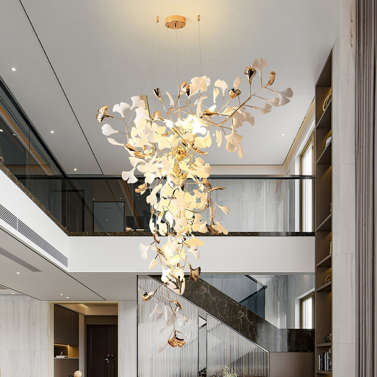 Camberhill Ceramic Chandelier-Moonnatur