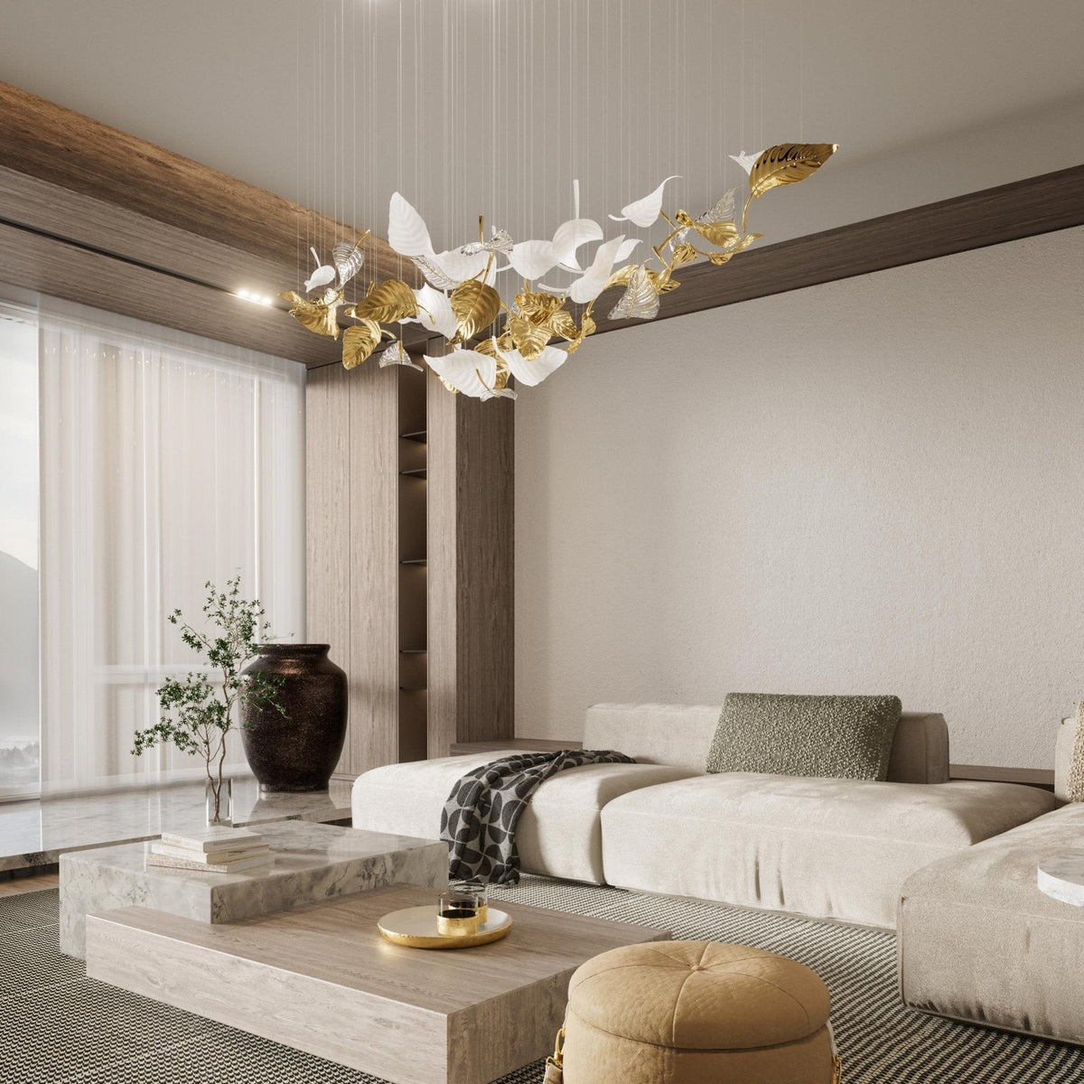 Trevenenna Glass Pendant Light-Moonnatur