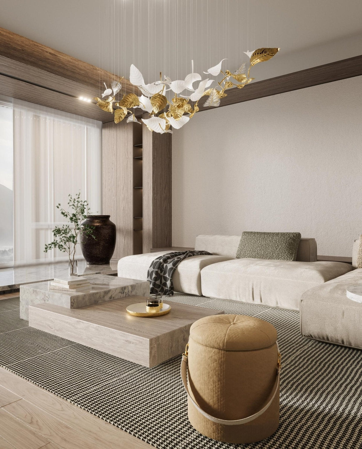 Trevenenna Glass Pendant Light-Moonnatur