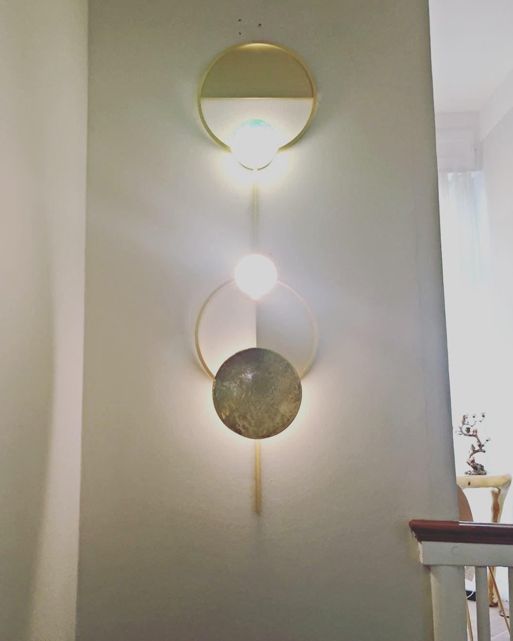 Jarvenia Glass Wall Light-Moonnatur