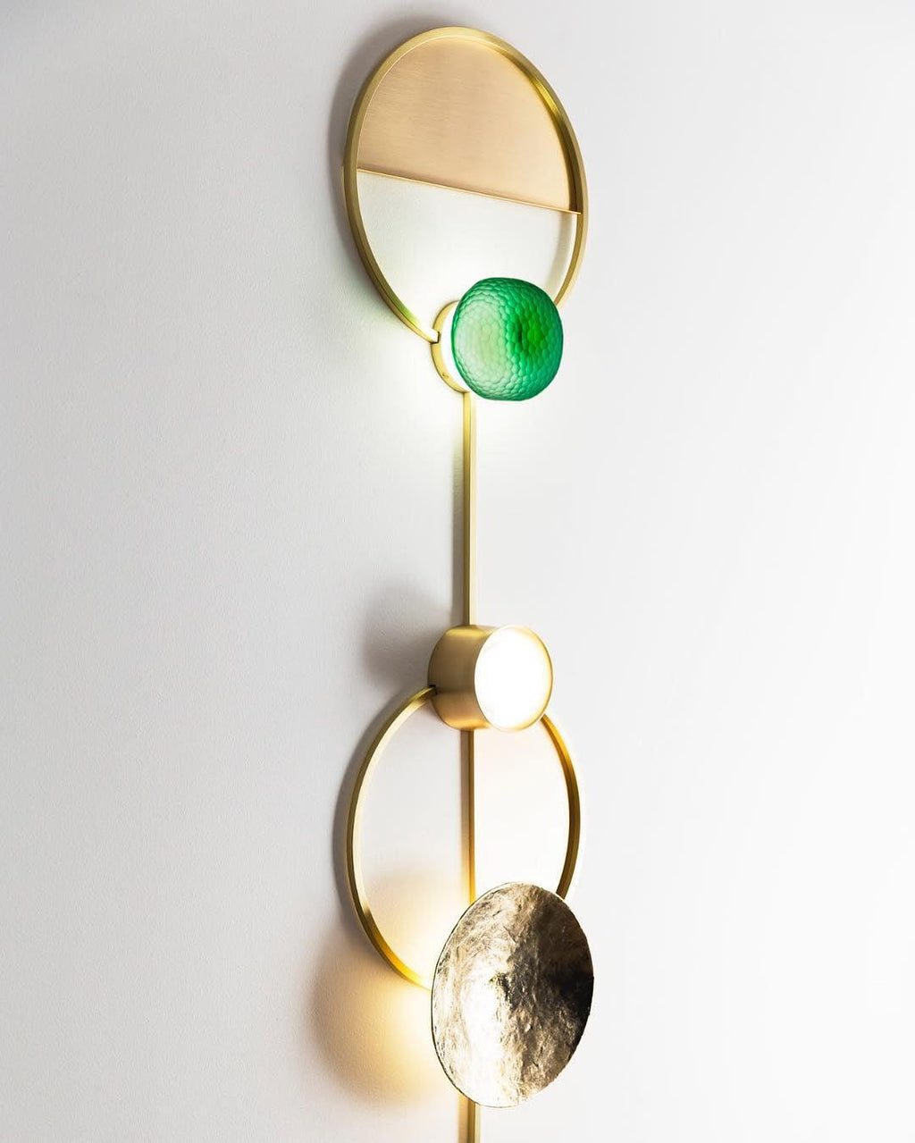 Jarvenia Glass Wall Light-Moonnatur
