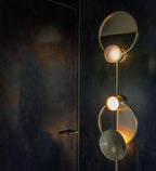 Jarvenia Glass Wall Light-Moonnatur