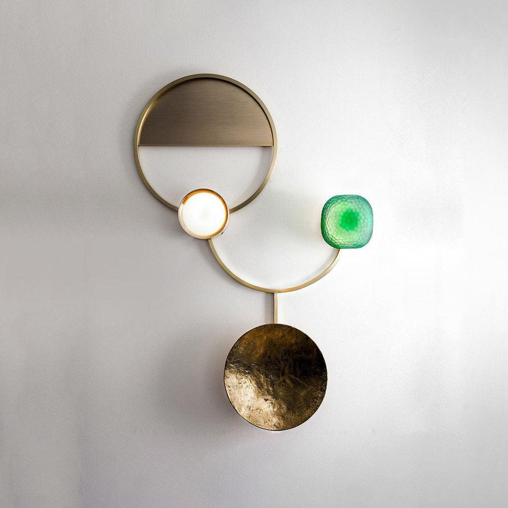 Jarvenia Glass Wall Light-Moonnatur