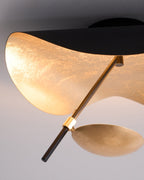 Meldora Steel Ceiling Lamp-Moonnatur