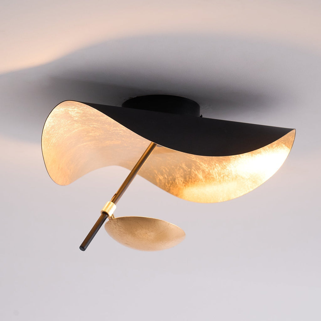 Meldora Steel Ceiling Lamp-Moonnatur