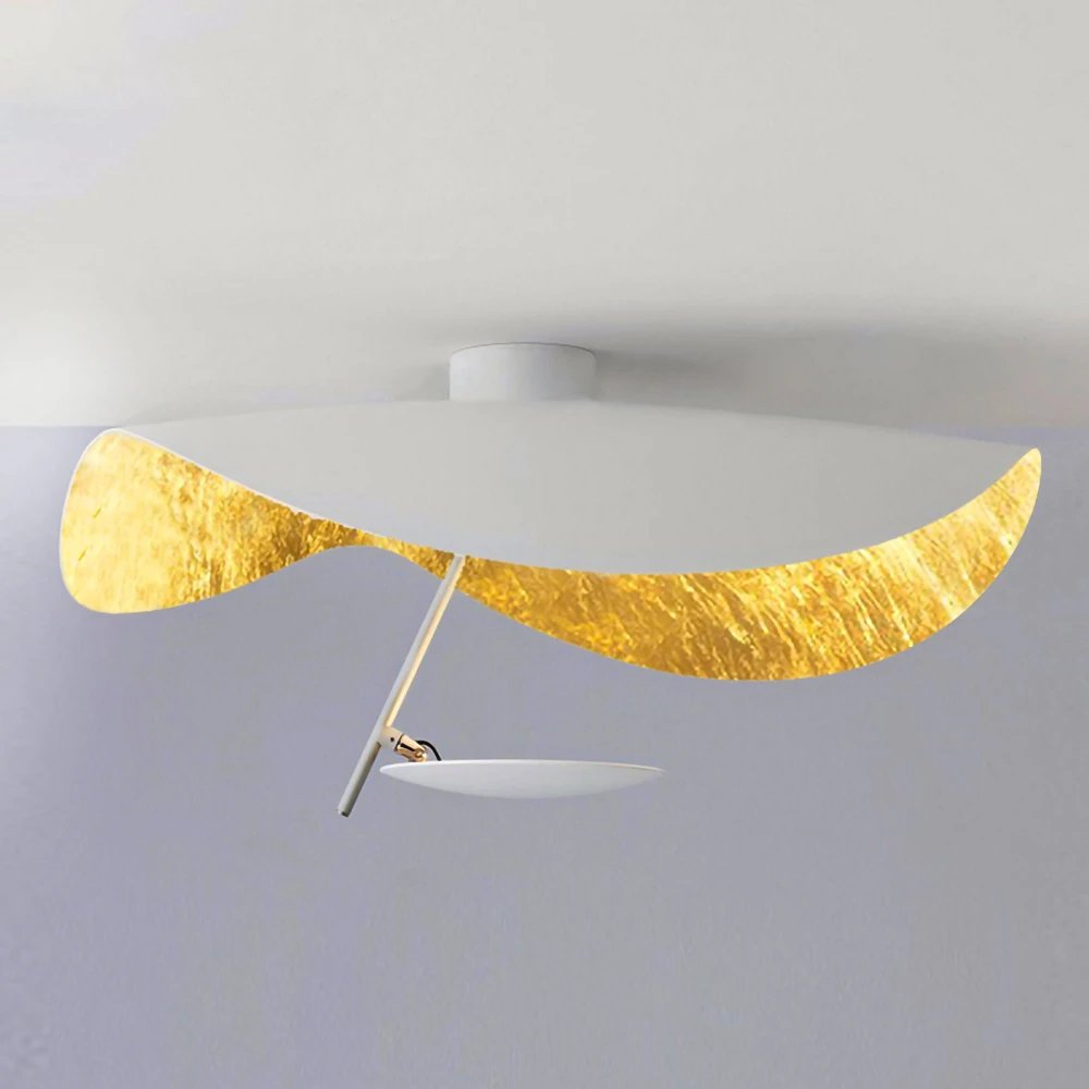 Meldora Steel Ceiling Lamp-Moonnatur