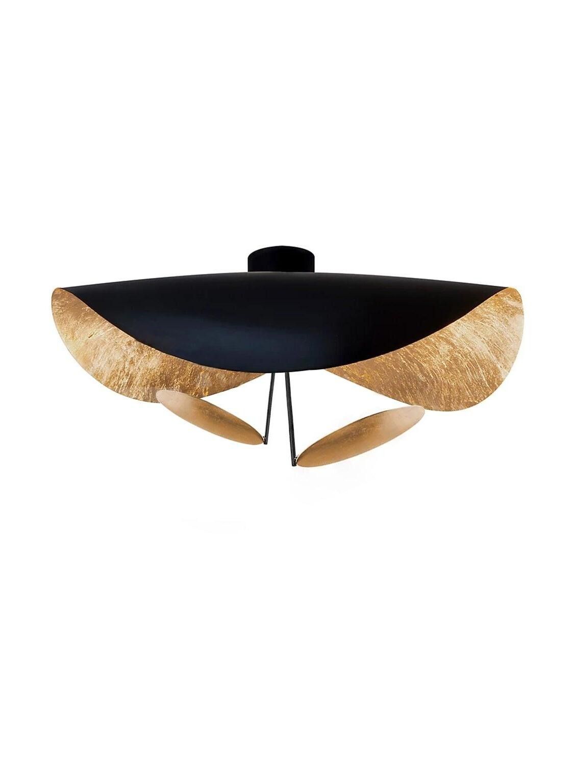 Meldora Steel Ceiling Lamp-Moonnatur