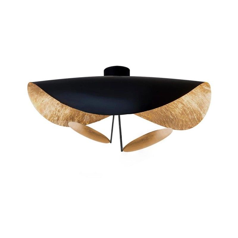 Meldora Steel Ceiling Lamp-Moonnatur