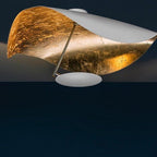 Meldora Steel Ceiling Lamp-Moonnatur