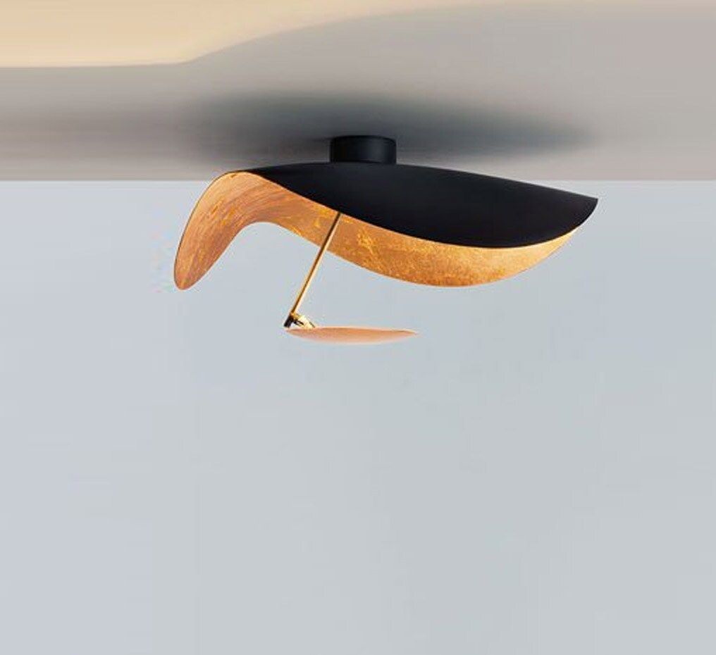 Meldora Steel Ceiling Lamp-Moonnatur