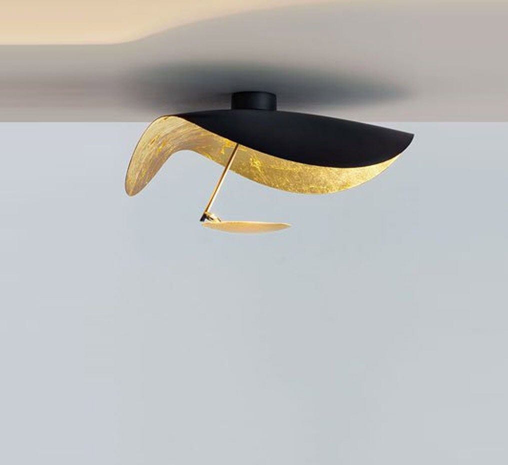 Meldora Steel Ceiling Lamp-Moonnatur