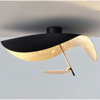 Meldora Steel Ceiling Lamp-Moonnatur