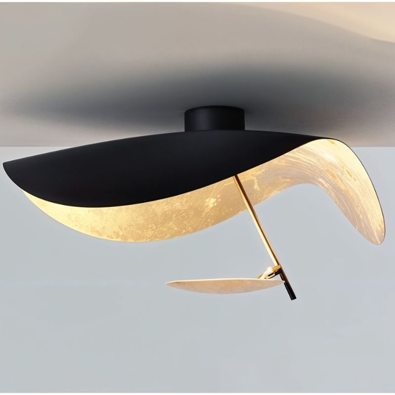 Meldora Steel Ceiling Lamp-Moonnatur