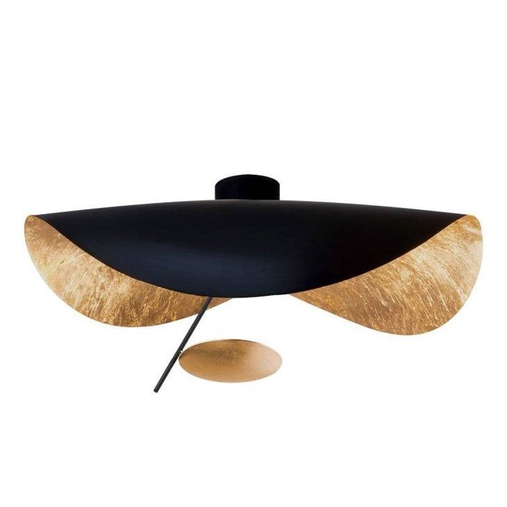 Meldora Steel Ceiling Lamp-Moonnatur