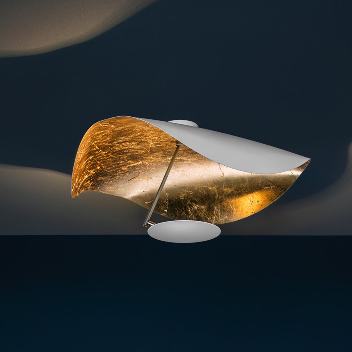 Meldora Steel Ceiling Lamp-Moonnatur