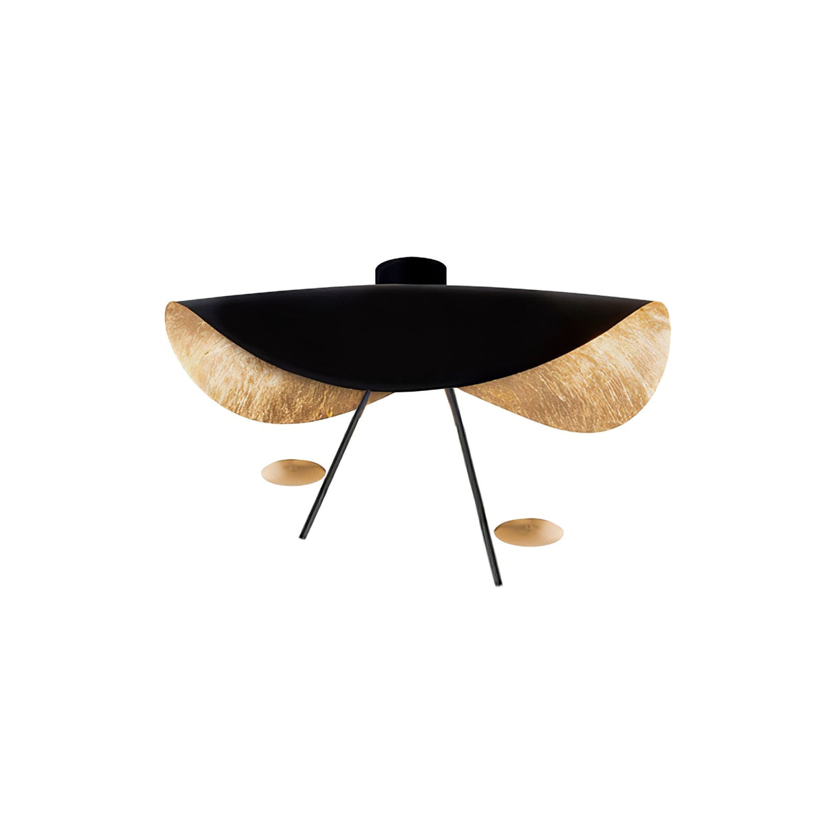 Meldora Steel Ceiling Lamp-Moonnatur