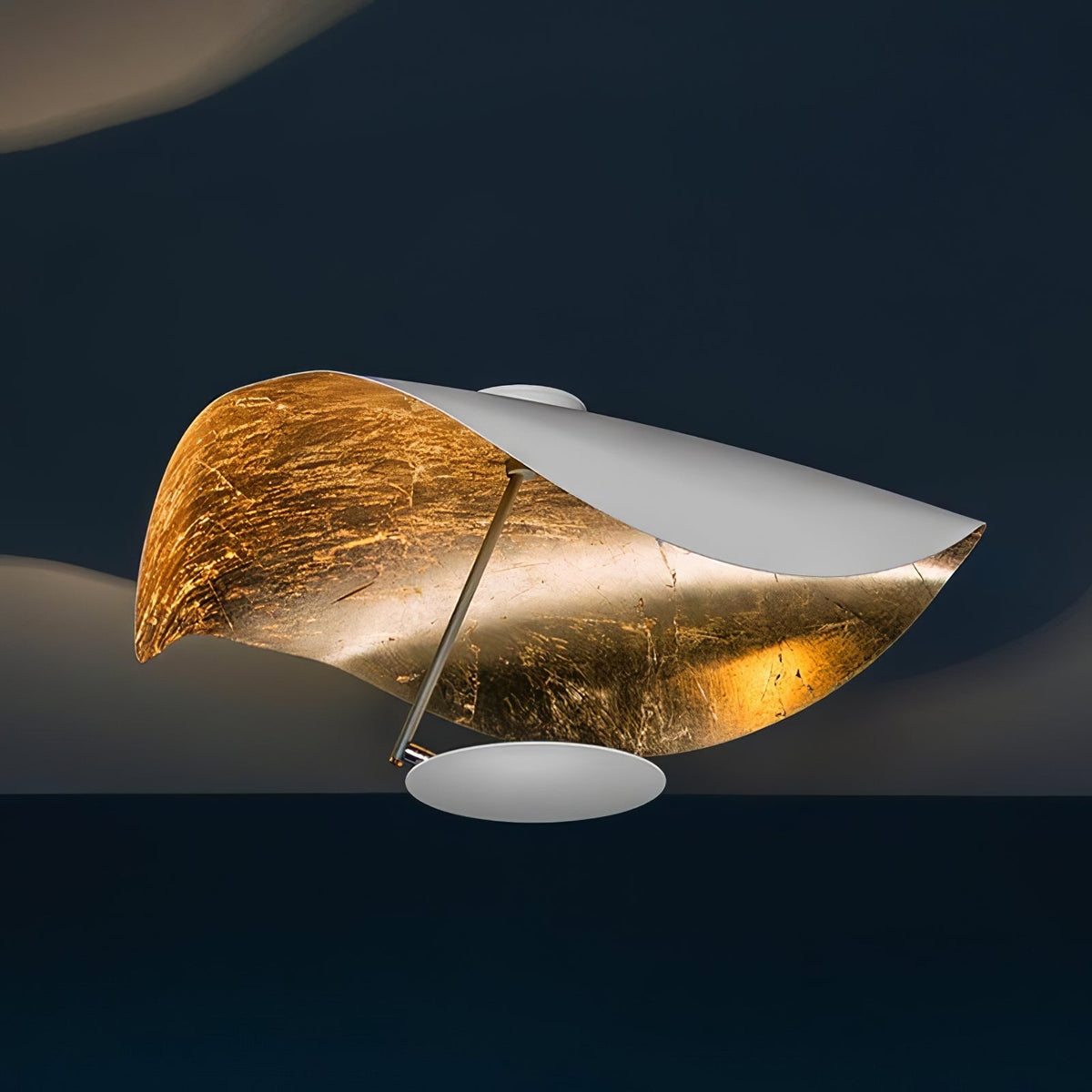 Meldora Steel Ceiling Lamp-Moonnatur