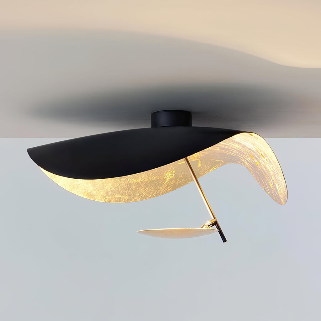 Meldora Steel Ceiling Lamp-Moonnatur