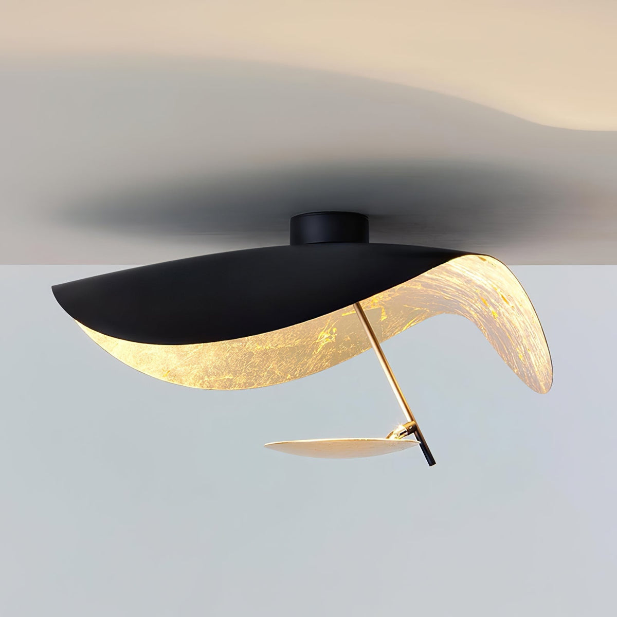 Meldora Steel Ceiling Lamp-Moonnatur