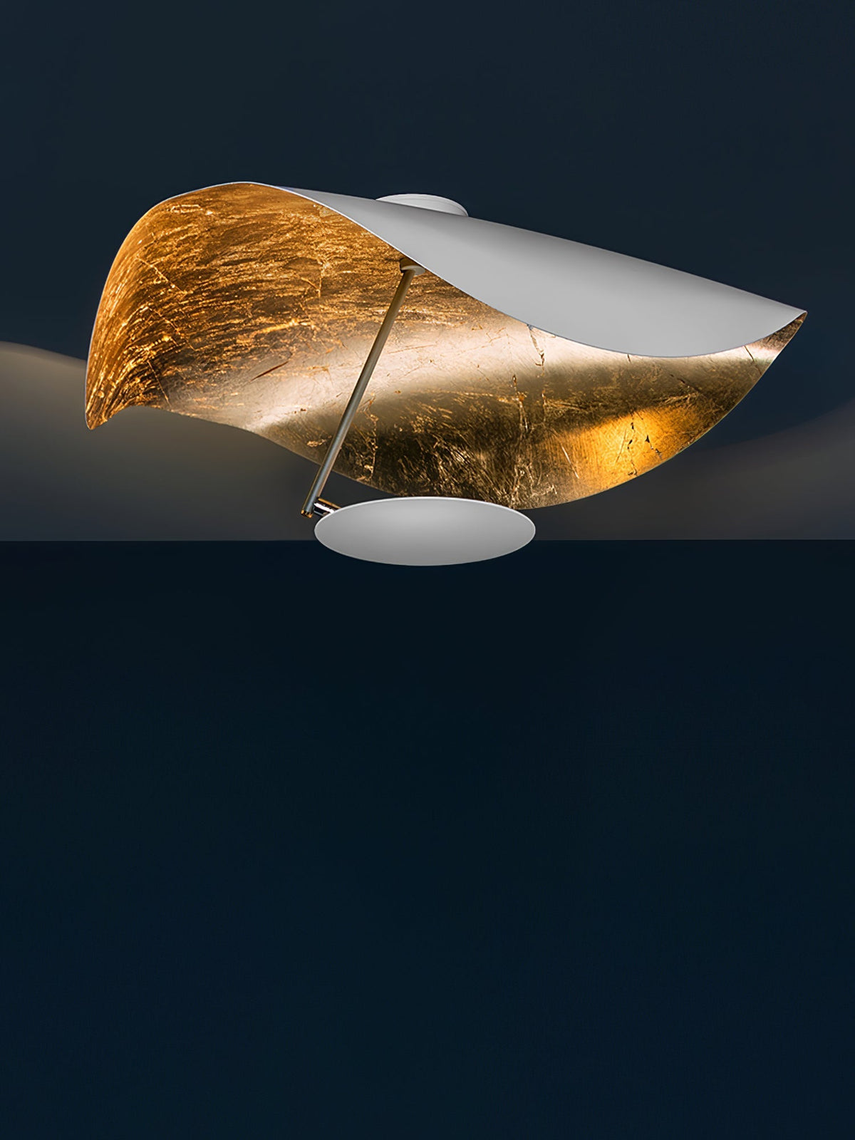 Meldora Steel Ceiling Lamp-Moonnatur