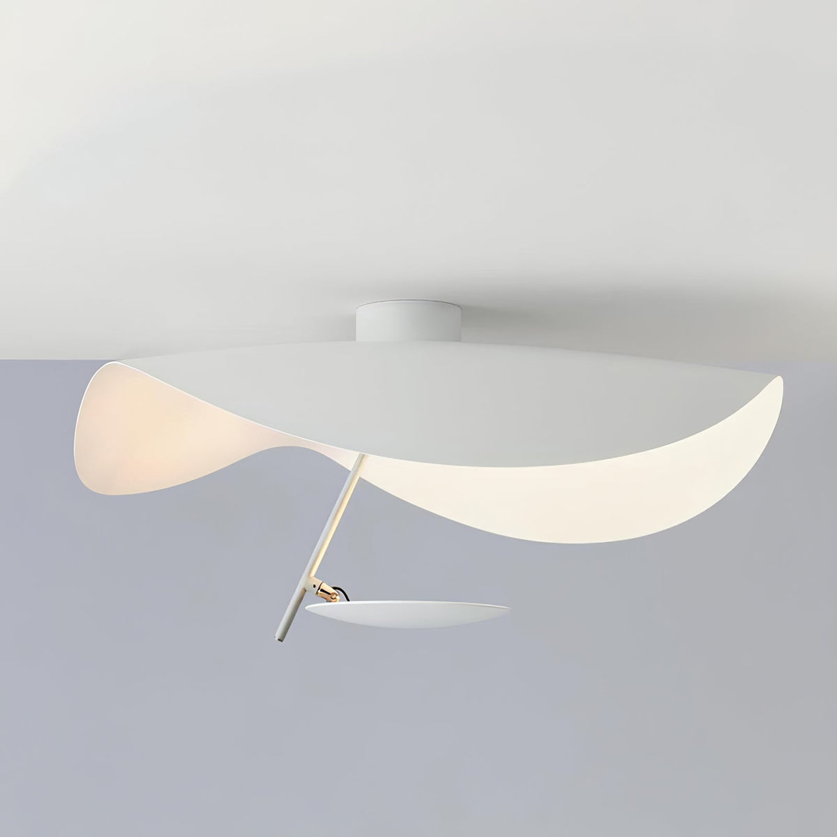 Meldora Steel Ceiling Lamp-Moonnatur