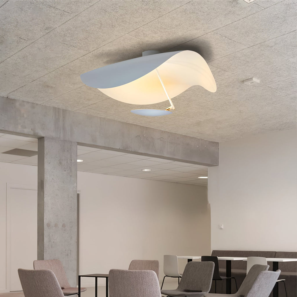 Meldora Steel Ceiling Lamp-Moonnatur