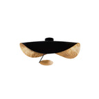 Meldora Steel Ceiling Lamp-Moonnatur