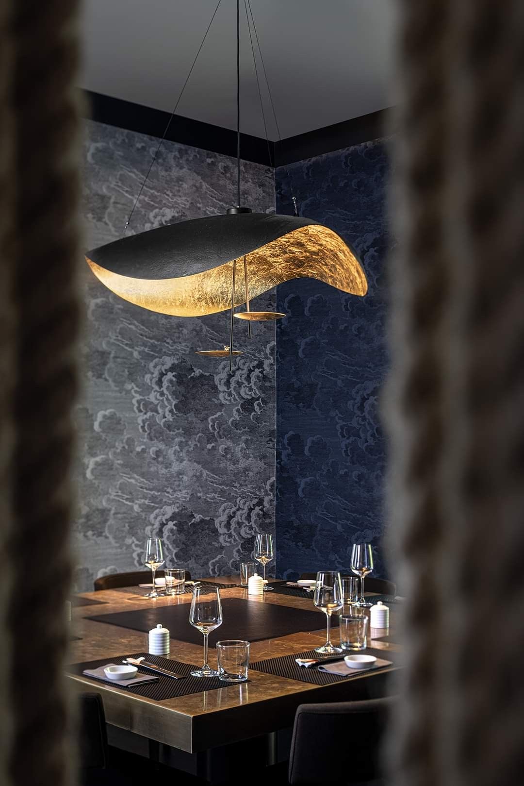 Xaloria Steel Pendant Lamp-Moonnatur