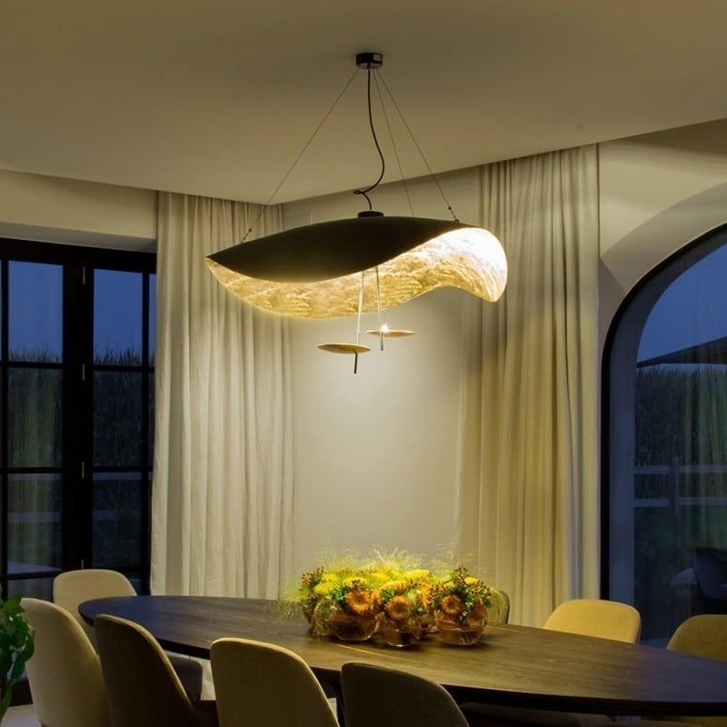 Xaloria Steel Pendant Lamp-Moonnatur
