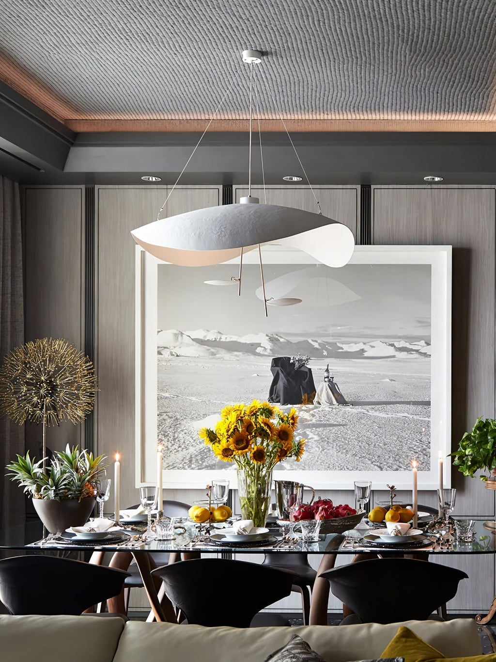 Xaloria Steel Pendant Lamp-Moonnatur